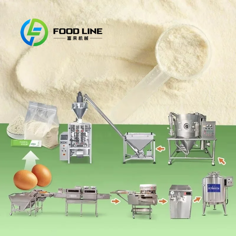Food Protein Snacks - 완전 자동 계란 단백질 파우더 스낵