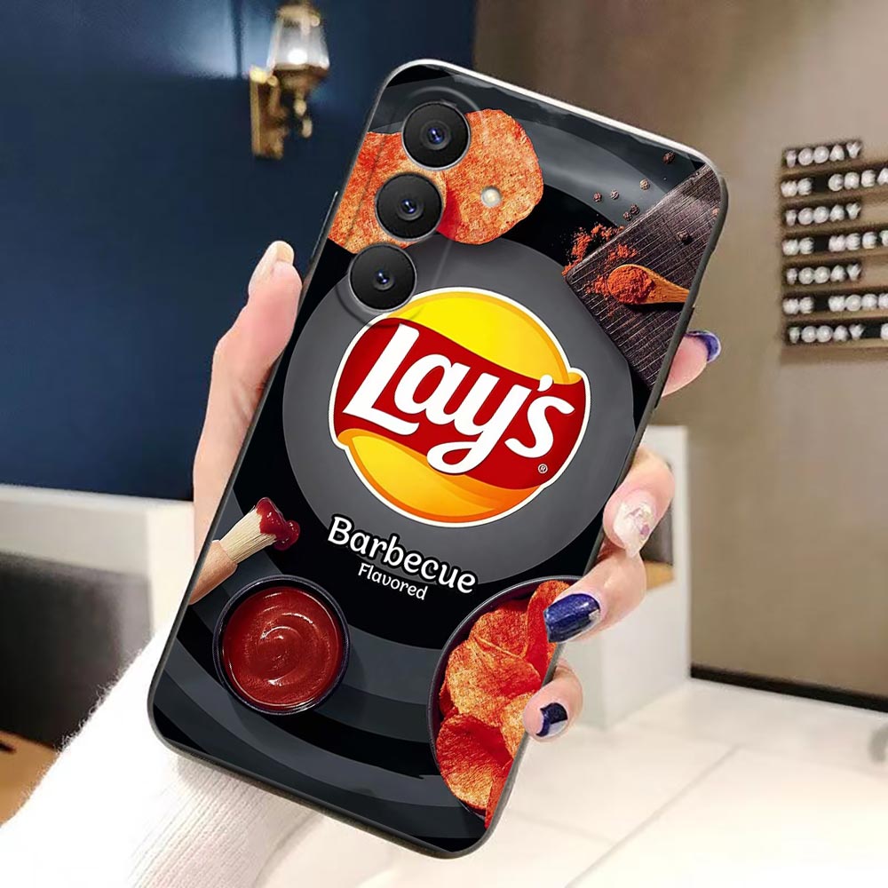 스낵 식품 감자 L-Lay'S 폰 케이스 삼성 갤럭시  - Food Snacks Quotes 리뷰 및 가격
