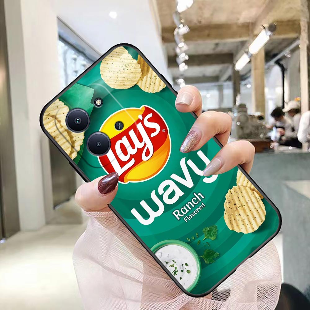 스낵 푸드 포테이토 L-Lay's 커버 폰 케이스 (레 - Food Snacks Quotes 리뷰 및 가격