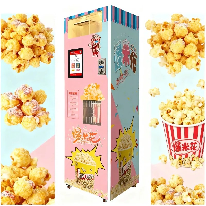 맞춤형 최고 판매 지능형 고기술 자동 팝콘 제조기 팝콘 - Food Snacks In Usa 리뷰 및 가격