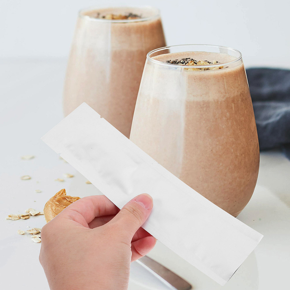 100개입 열 밀봉 가능 단백질 파우더 포장 백 재사용 - Food Protein Snacks 리뷰 및 가격